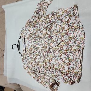 Women's Rose & Olive Blouse 3x